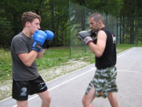 Poletni kamp boks kikboks MMA